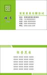 绿色名片