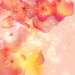 水彩花朵