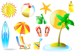 夏日素材