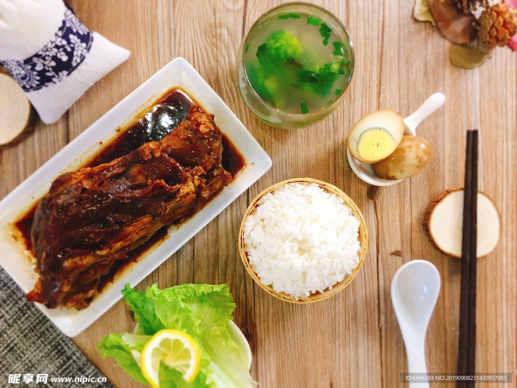 筒骨饭 大骨饭套餐