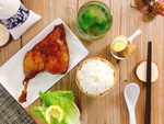 卤鸭腿饭 炸鸭腿饭套餐