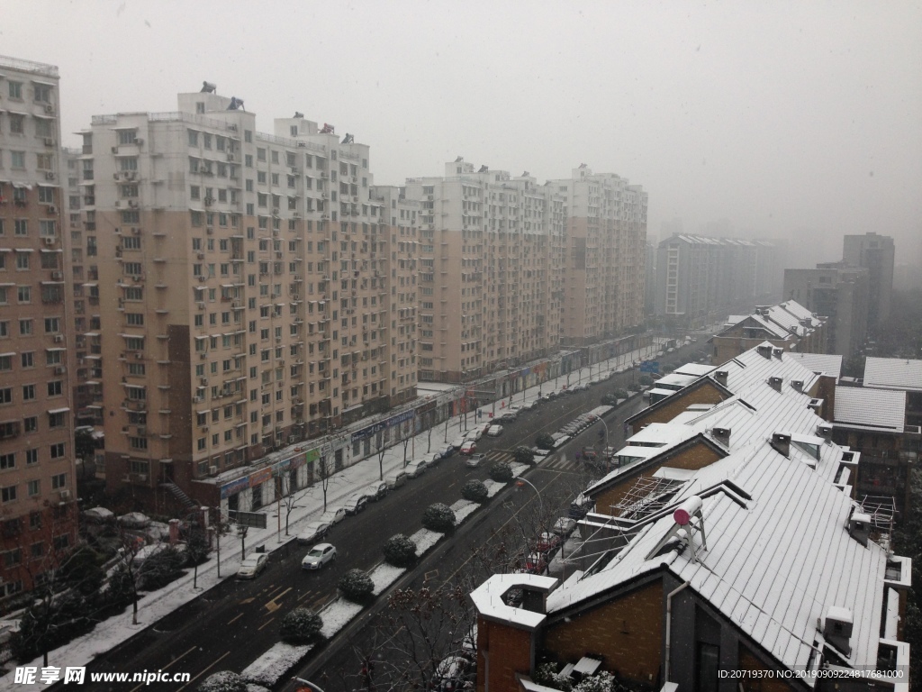 杭州雪景