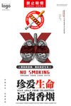 珍爱生命远离香烟海报