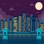 夜间背景
