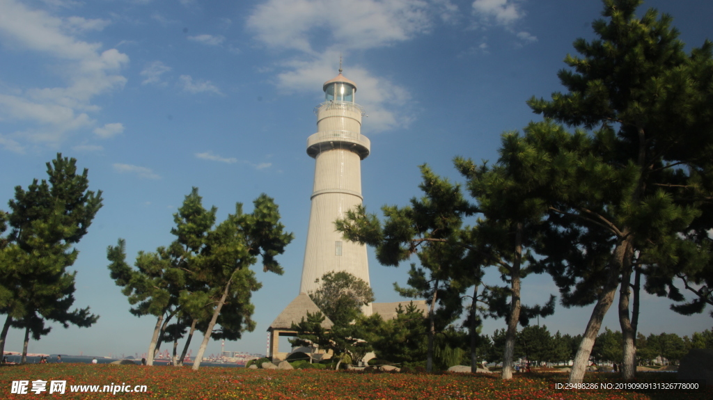 威海悦海公园灯塔