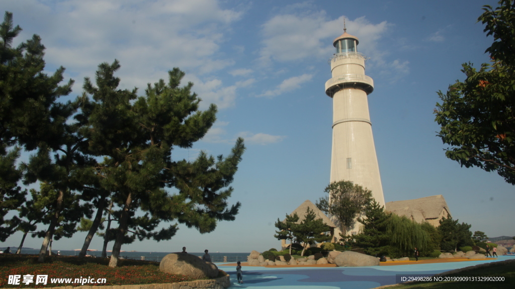 威海悦海公园灯塔