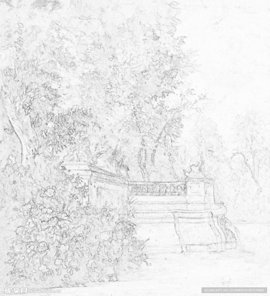 水墨画