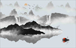 水墨山水