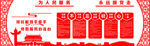 为人民服务文化墙