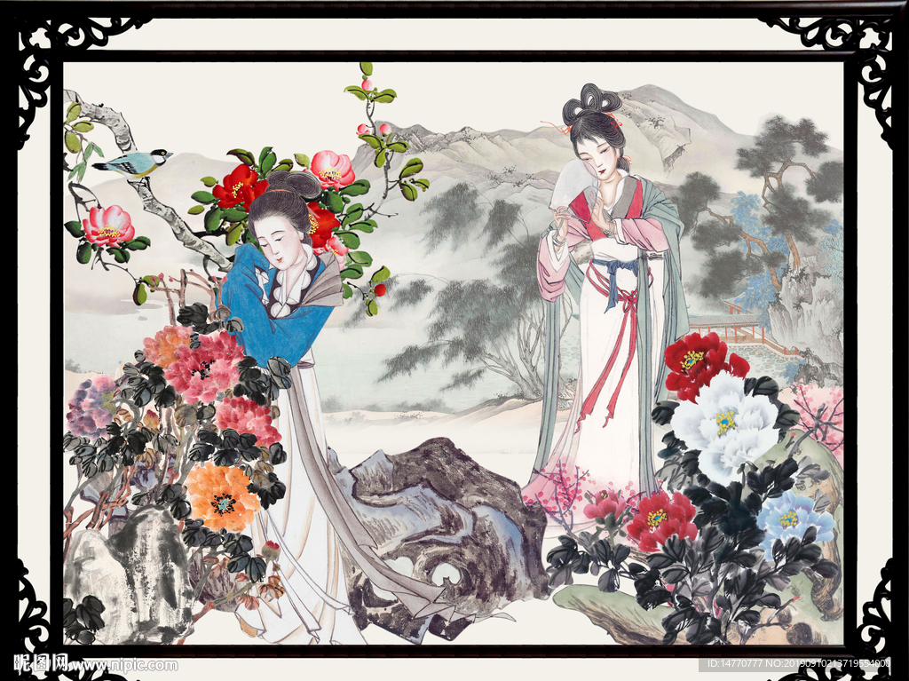 仕女图