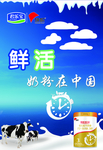 奶粉海报