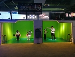 灵石MR乐园绿幕VR移动空间