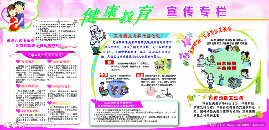 健康教育宣传栏