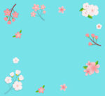 花朵底图背景