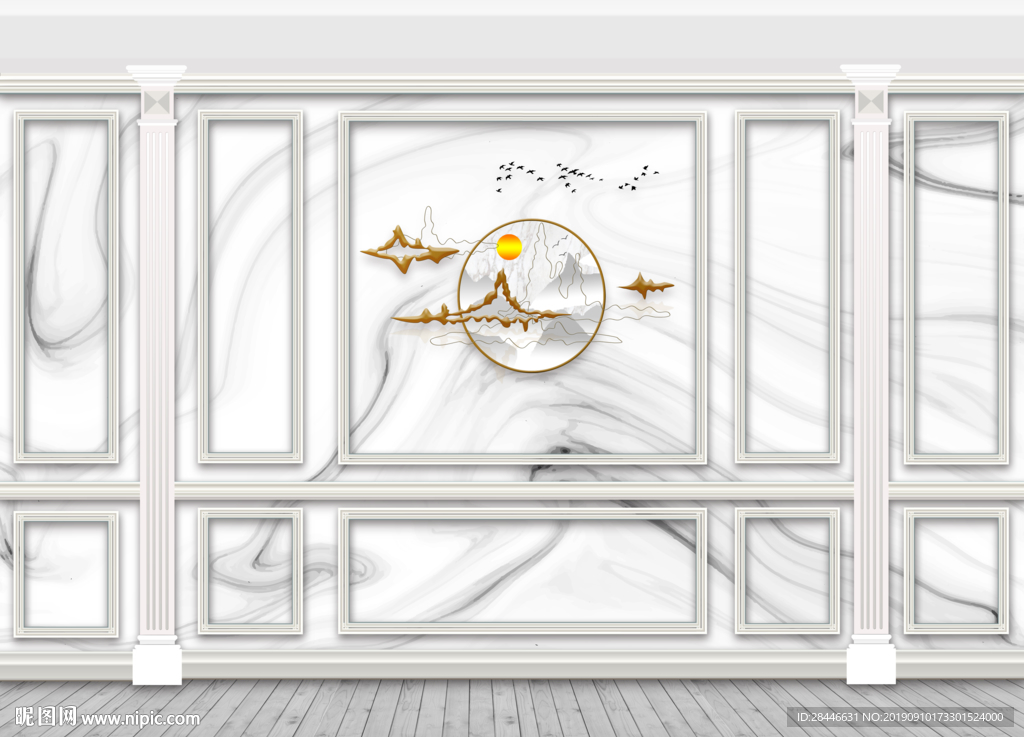 护墙板背景墙