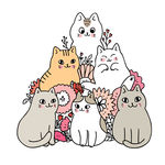 卡通猫