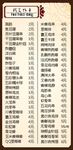 菜单