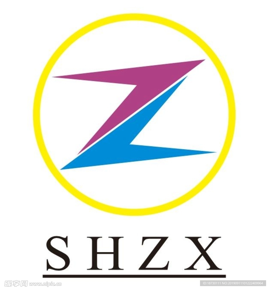 Logo zz shzh 图案