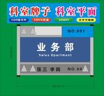科室内挂牌中国门牌