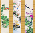 鸟语花香中国画