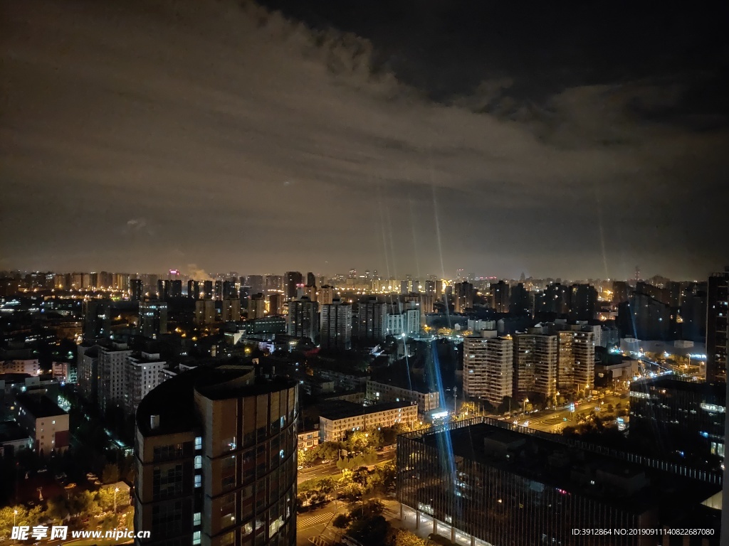 望京 大望京 城市夜景 夜色