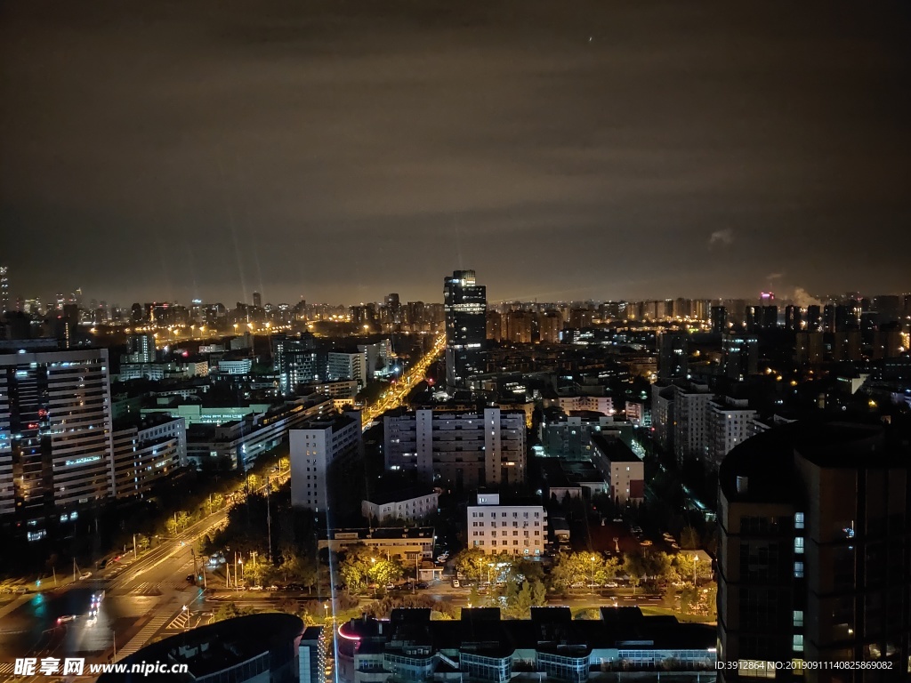 望京 大望京 城市夜景 夜色