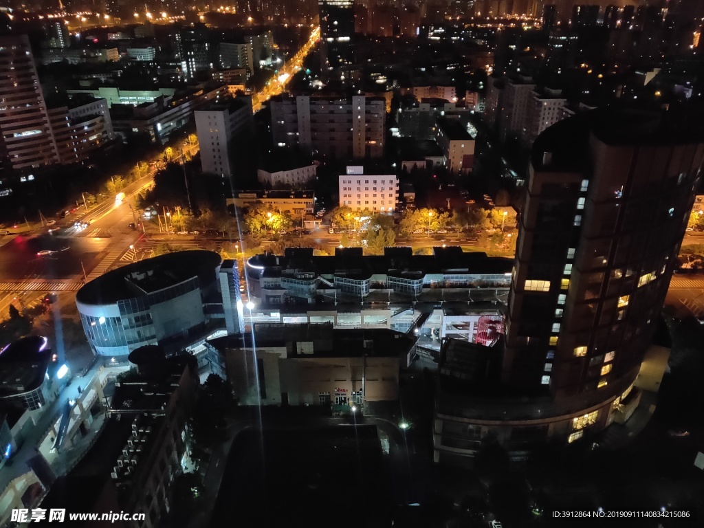 望京 大望京 城市夜景 夜色