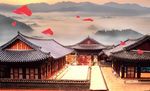 亭台楼阁中国风