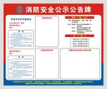 消防安全公示公告牌