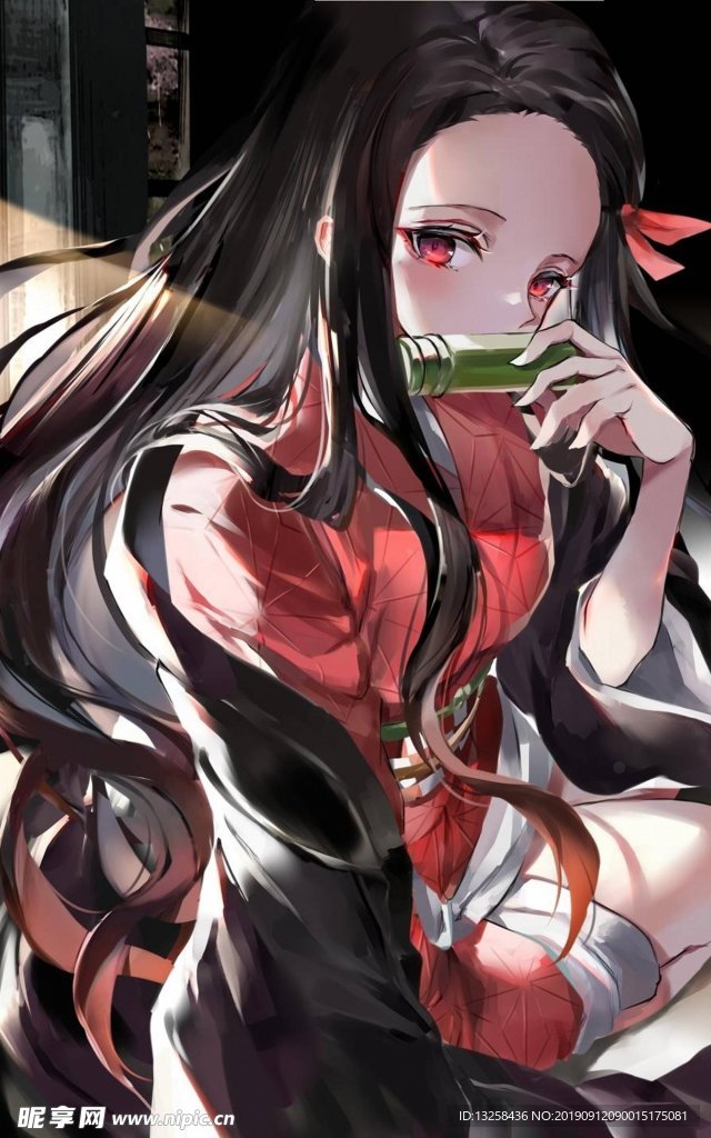 女孩卡通插画动漫人物