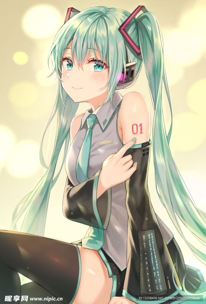 女孩卡通插画动漫人物