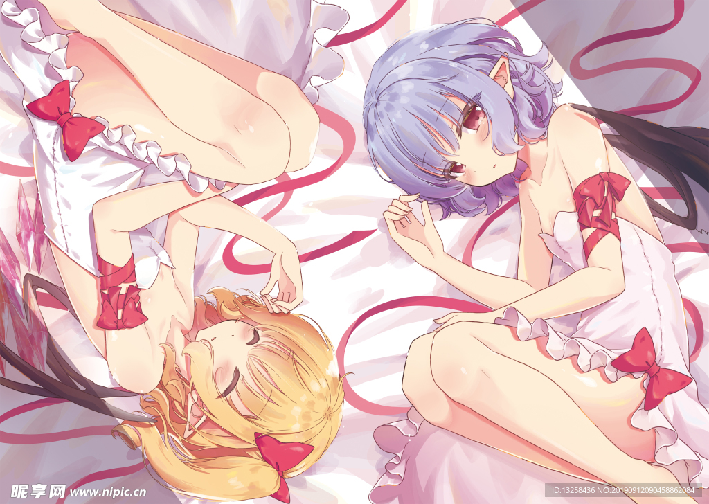 女孩卡通插画动漫人物