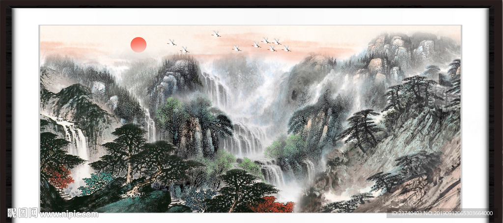 国画山水