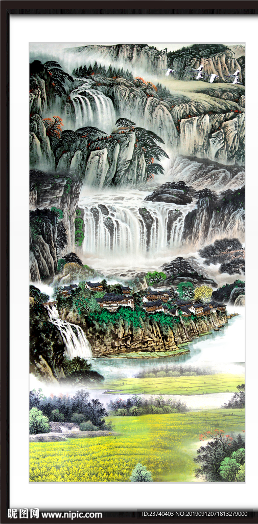 国画山水