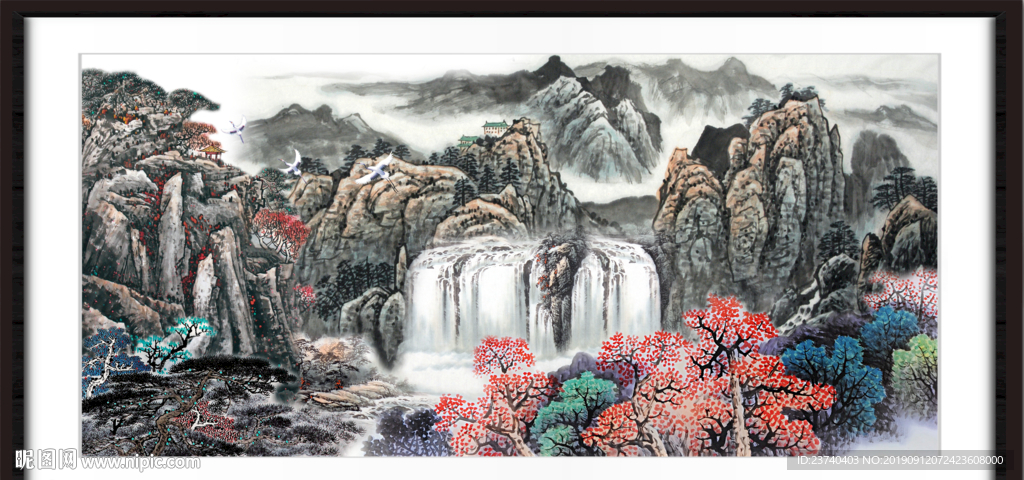国画山水