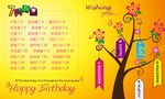 生日许愿树