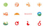 美食logo