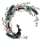 彩绘花朵边框