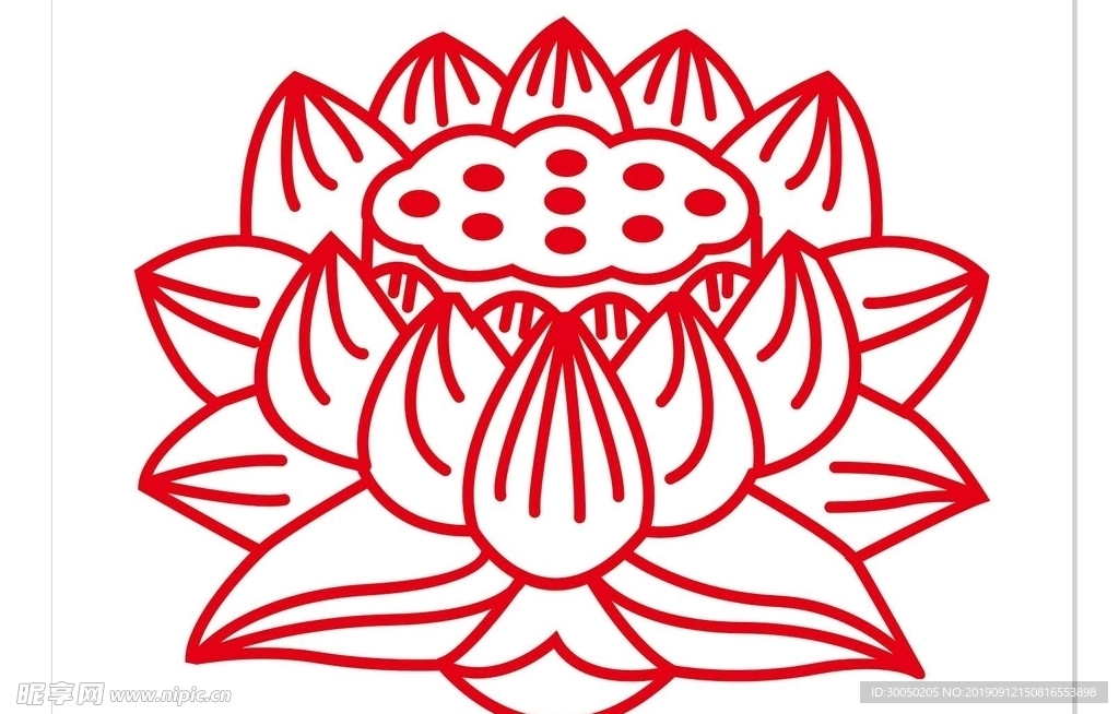 莲花cdr文件