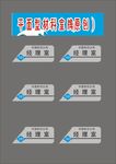 科室牌环境局门坊牌