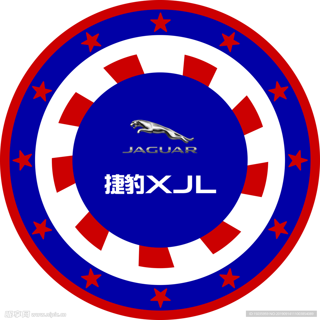 圆形地贴