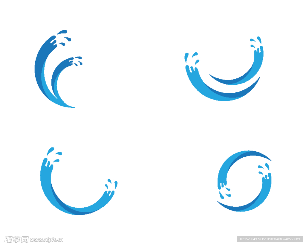 海浪图标