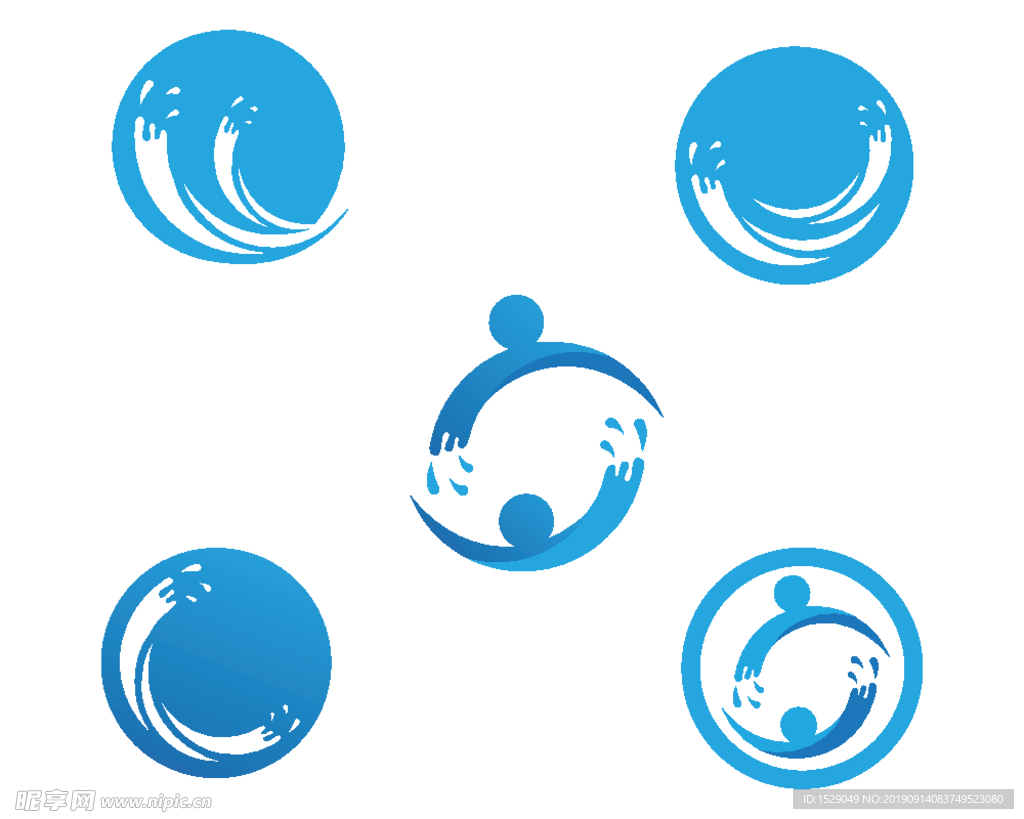 海浪图标
