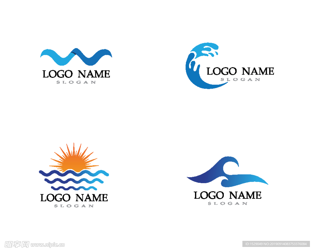 海浪图标