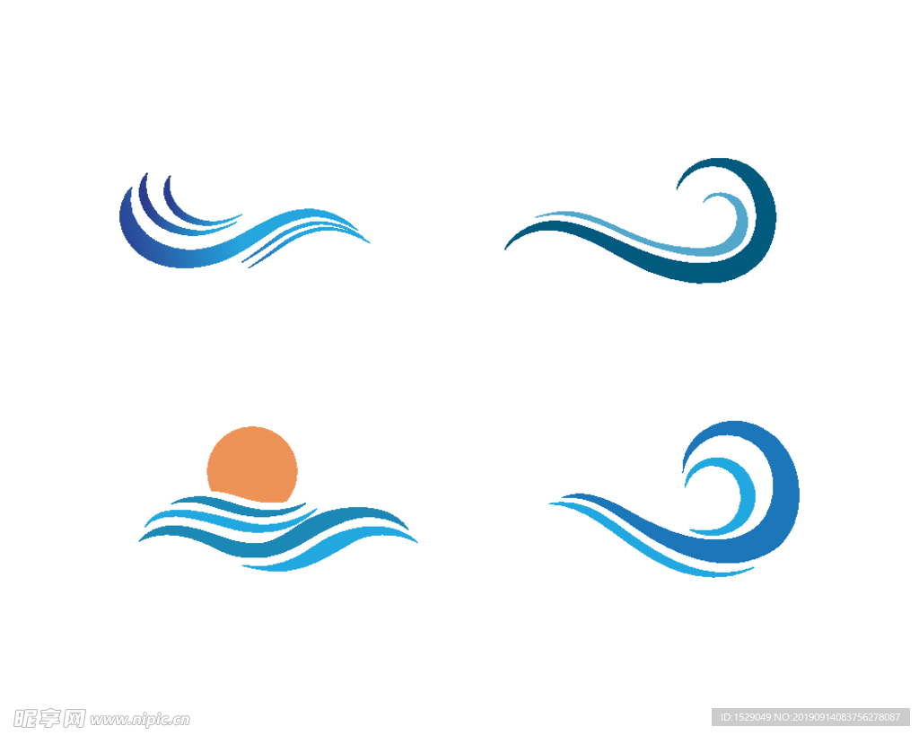海浪图标