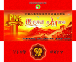 保险公司信封展开图