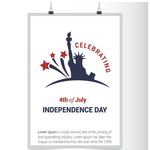 7月4日独立日庆祝海报