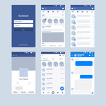 Facebook手机UI界面