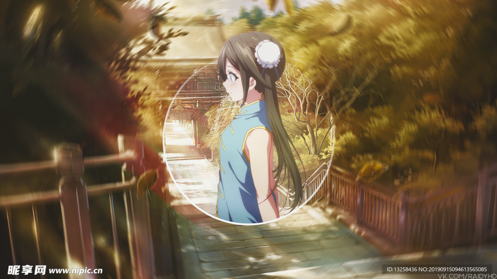 彩色卡通人物插画背景
