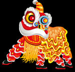 中国特色舞狮子